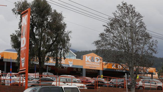 K&D hardware store in Murray St, Hobart. Picture: MATHEW FARRELL