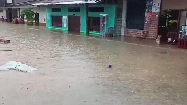 Heavy rain floods homes in northeastern Peru | news.com.au — Australia ...