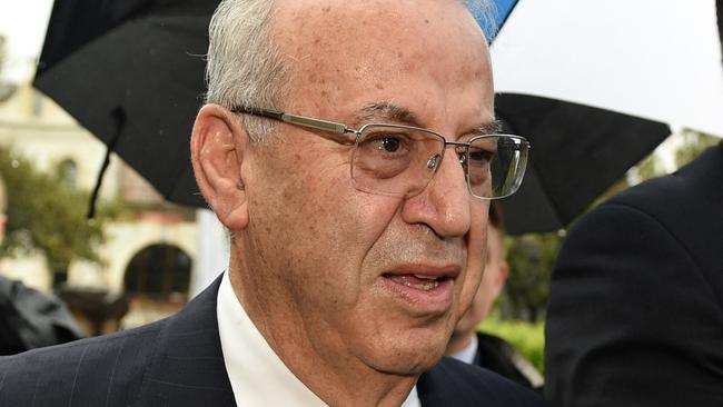 Former NSW Labor minister Eddie Obeid arrives at the NSW Supreme Court in Darlinghurst, Sydney. Picture: AAP Image/Dan Himbrechts.