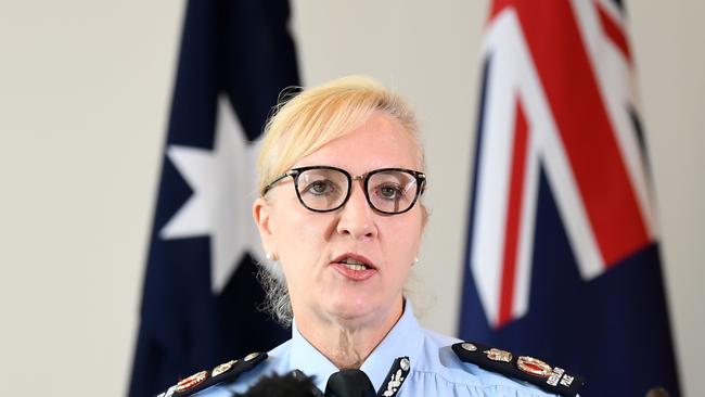 Queensland Police Commissioner Katarina Carroll. Picture: NCA NewsWire / Dan Peled