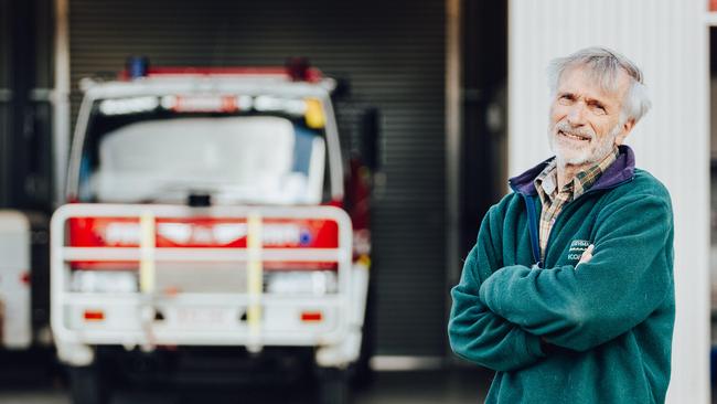 CFA Lismore brigade member Chris Lang is a nominee in The Weekly Times Heart Volunteer Awards. Picture: Chloe Smith