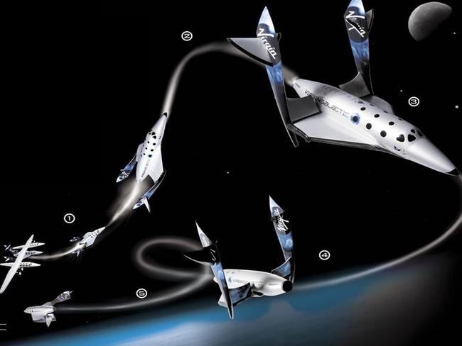 Virgin Galactic Tests SpaceShipTwo In Mojave, California | Escape.com.au