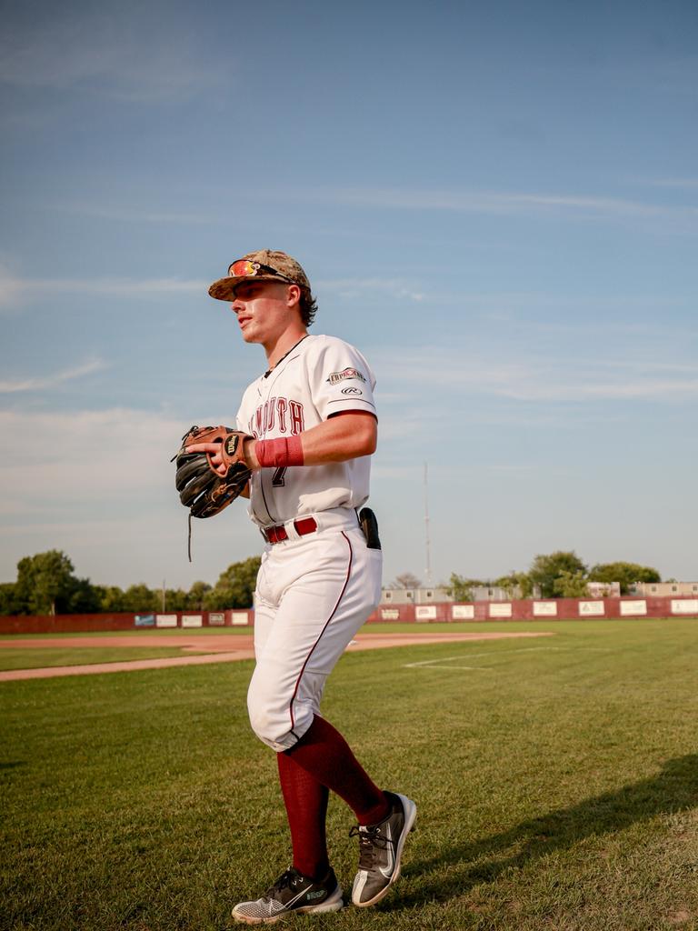 Bazzana in action. Picture: Cape Cod League