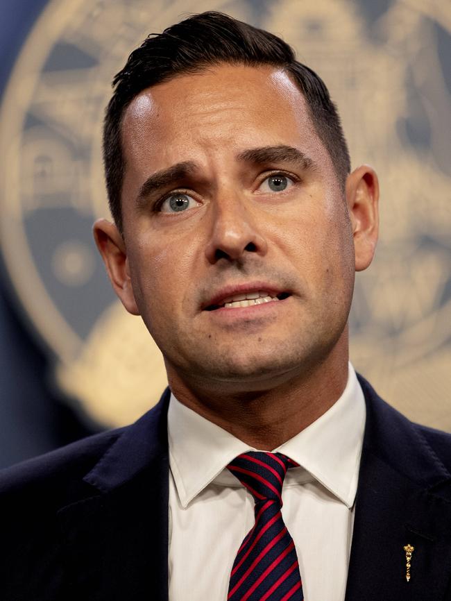 Alex Greenwich has lodged a complaint with the police and the Anti-Discrimination Board of NSW over Mark Latham’s tweet. Picture: NCA NewsWire / Nikki Short