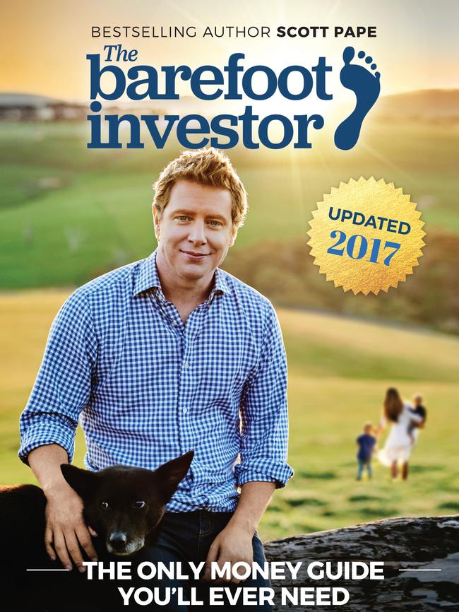 Scott Pape’s Barefoot Investor book.