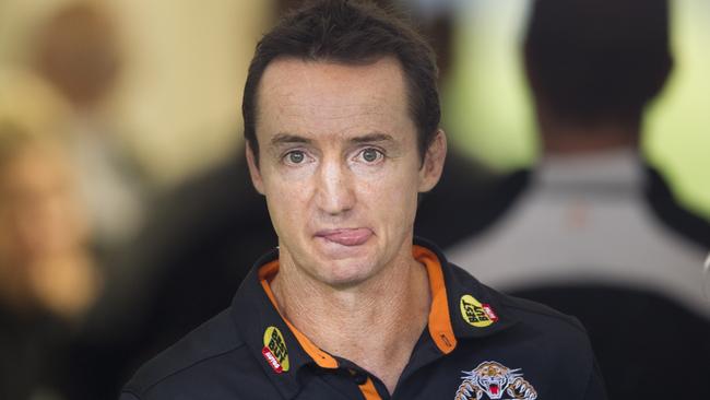 Wests Tigers coach Jason Taylor has got a fallback plan.