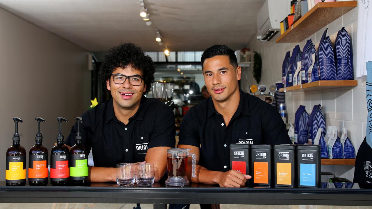 Brothers Lawrence and Chris Seaton are the business owners of Origin Tea.