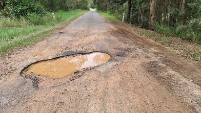 A large potholes on the Northern Rivers. Photo contributed by Doc Bolch.