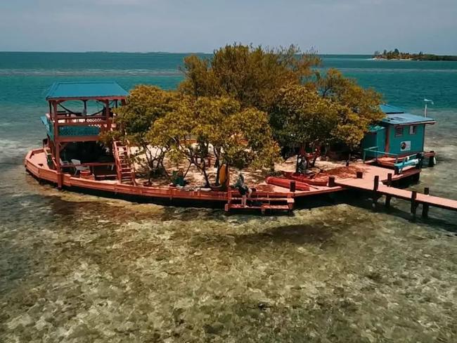 You can rent the entire of Bird Island Belize to yourself