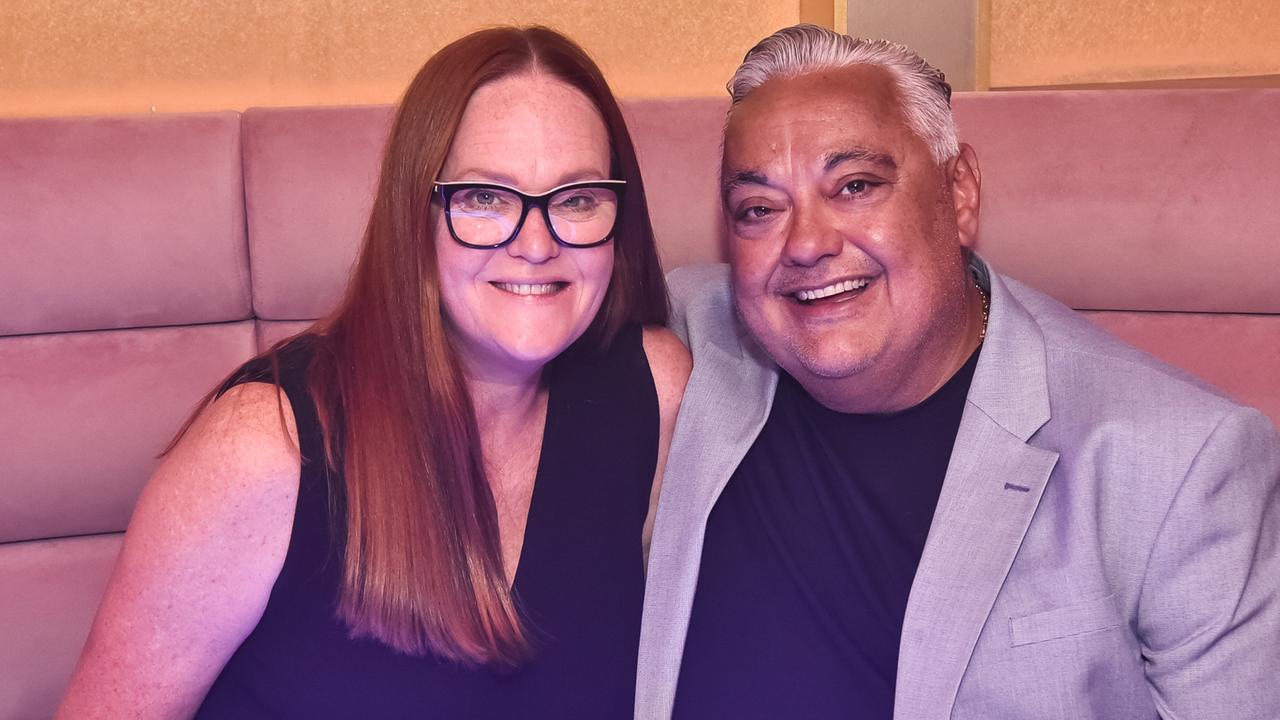 Louise Huxham and Tony Rigas at Pink Flamingo. Picture: Pedro Freitas