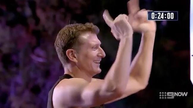 Red Wiggle Simon Pryce takes on Ninja Warrior