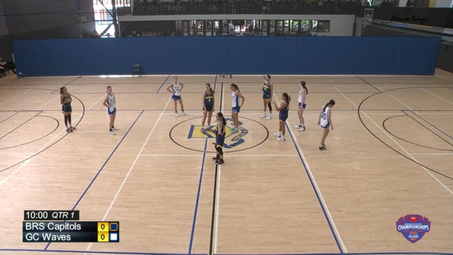 Replay: Basketball Queensland Under-16 State Championships - Brisbane Capitals Gold vs Gold Coast Waves (Div 1)