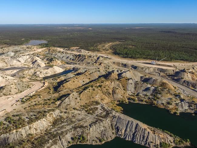 An aerial view of Blair Athol mine. Picture: Lock the Gate Alliance