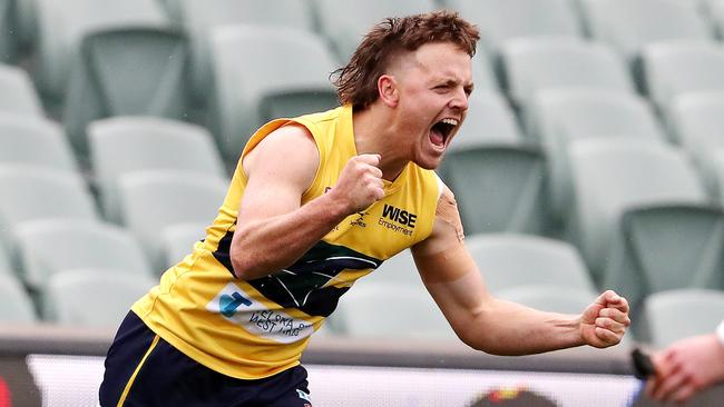 Goalkicker James Rowe has been his AFL chance. Picture: Sarah Reed