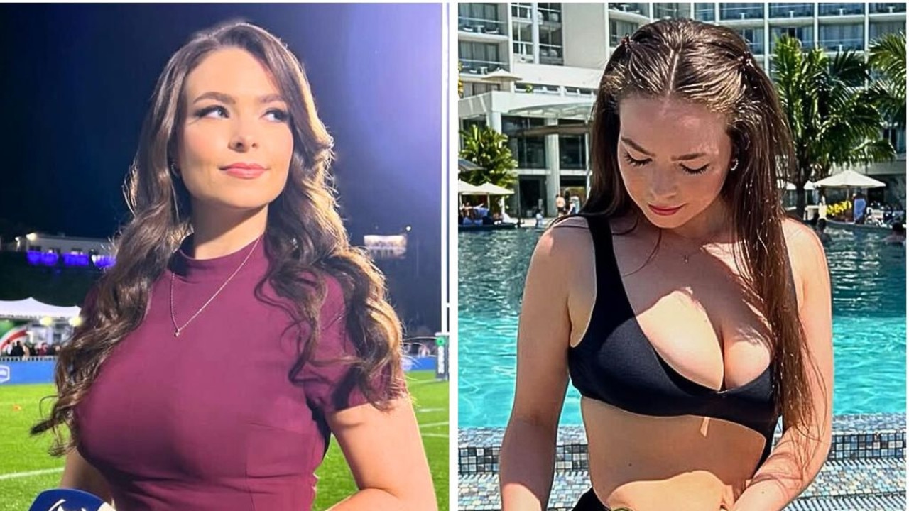 Sickening fallout from NRL host’s bikini pic