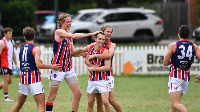 Morningside v Wilston Grange QAFL colts Saturday April 1, 2023. Picture, John Gass