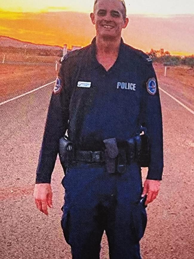 NT Police officer Michael Deutrom.