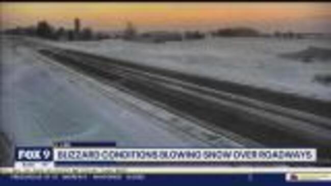 Minnesota road conditions amid blizzard-like conditions [8 a.m. update]