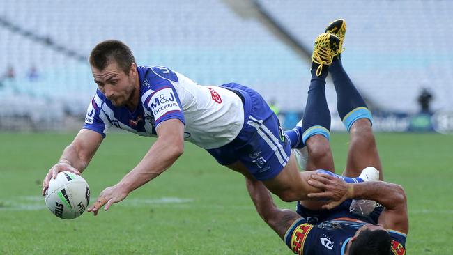 Kieran Foran has played his last game for the Bulldogs and could be Manly-bound