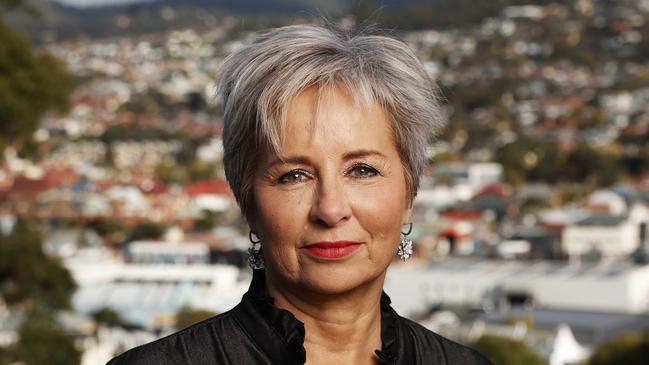 Glenorchy Mayor Sue Hickey says rampant “speculation” on social media drove fear in her community this week amid seemingly unfounded rumours of gang violence. Picture: Nikki Davis-Jones