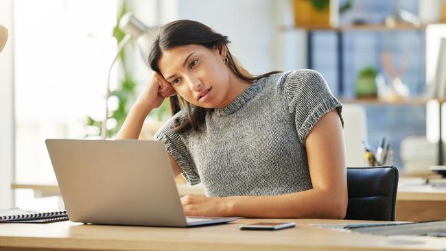Financial and work concerns are having a big impact on Aussies’ mental health. Picture: iStock