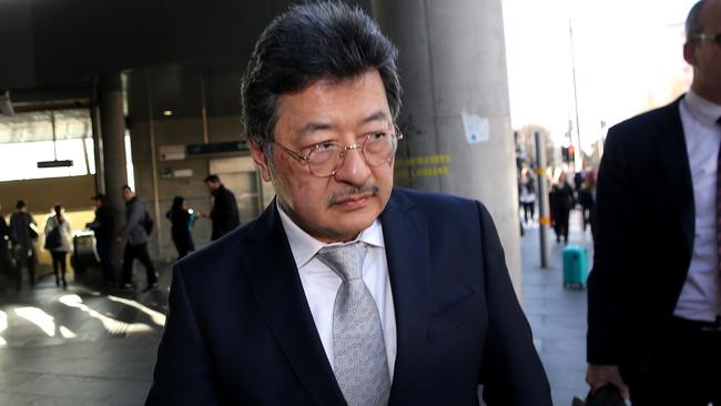 TPG executive chairman David Teoh at the Federal Court in Melbourne. Picture: David Geraghty.