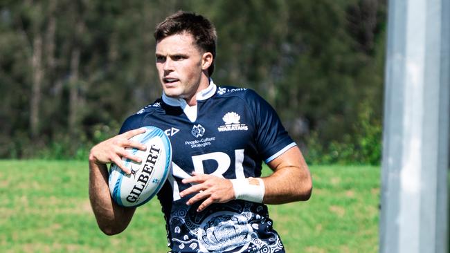 Harry O'Donnell in training with the Waratahs. Picture: Waratahs Media