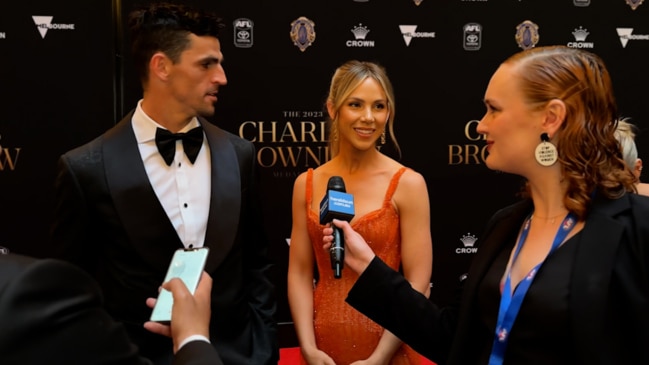 Brownlow Red Carpet 2023: It’s great to be in the room on footy’s night of nights