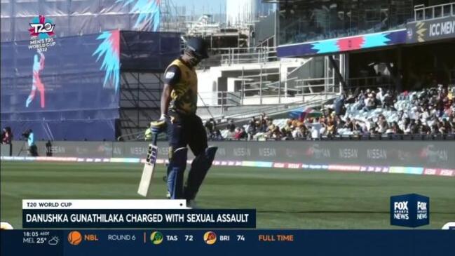 Sri Lankan cricketer Gunathilaka charged with sexual assault