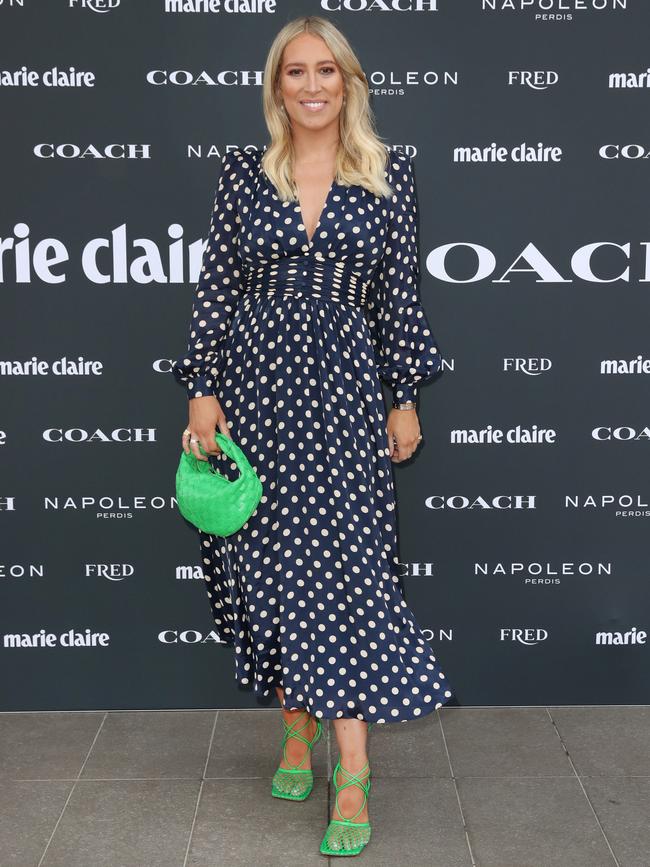 Phoebe Burgess the Marie Claire breakfast for International Women’s Day at Quay restaurant. Picture: Richard Dobson