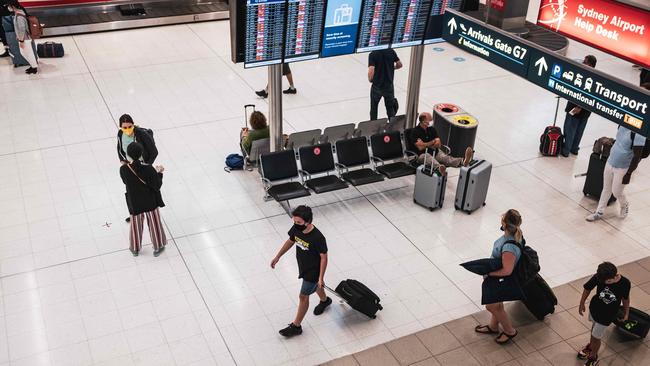 Sydney Airport will face a different world at least until 2024, when IATA is tipping global aviation will return to normal. Picture: NCA NewsWire/Flavio Brancaleone