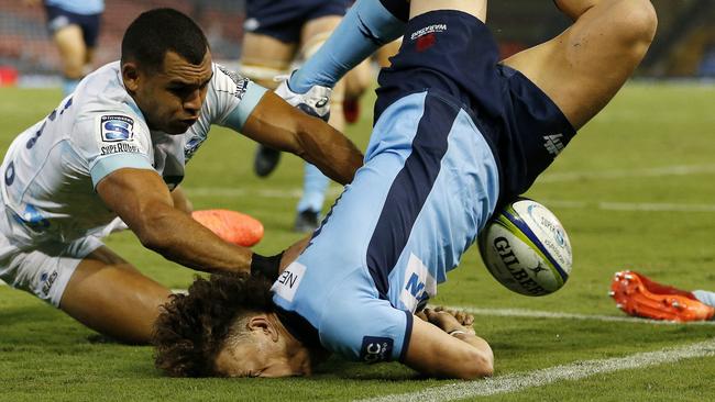 Mark Nawaqanitawase was one of the Tahs few bright spots. AAP Image/Darren Pateman.