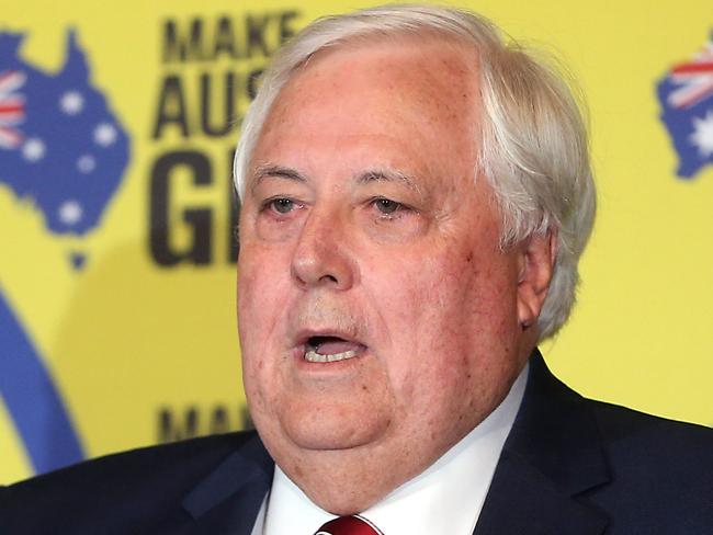 BRISBANE, AUSTRALIA - NewsWire Photos JULY 31, 2020. There was a press conference held at Sofitel Brisbane today by United Australia Party's Clive Palmer and Greg Dowling.Picture by Richard Gosling.