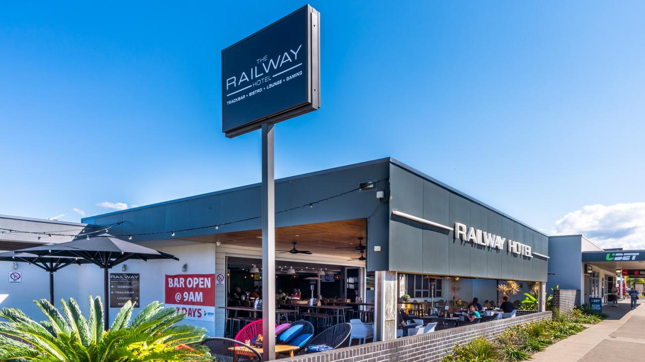 The Railway Hotel Yeppoon.
