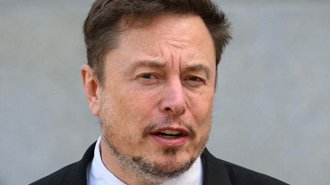 Mr Musk had been working in the development of AI for several years before buying X. Picture: Mandel Ngan/AFP