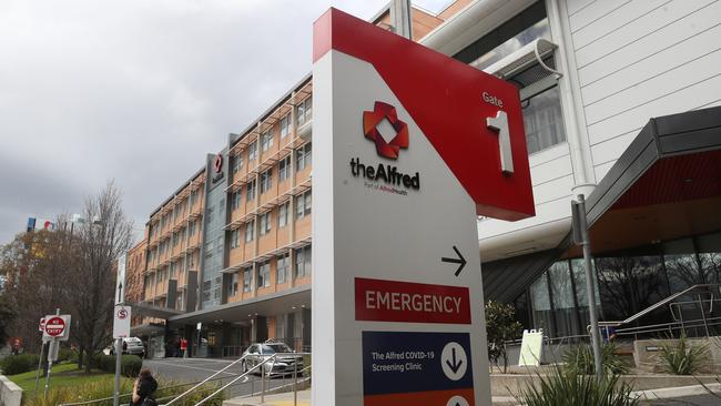 The alleged victim required emergency surgery at The Alfred Hospital after he was left unconscious outside a Toorak nightclub, the Melbourne Magistrates Court heard on Monday. Picture: David Crosling