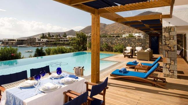 Accommodation at Elounda Bay Palace on Crete.