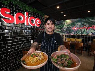 A new restaurant has opened in the Oasis called Spice, and head chef Tony Kritthaphas is ready to cook up a storm. picture Glenn Hampson