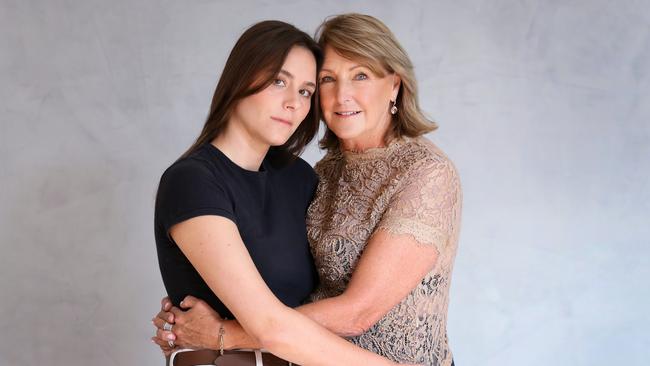 Julie was with her daughter every step of the way. Picture: Lisa Maree Williams/news.com.au