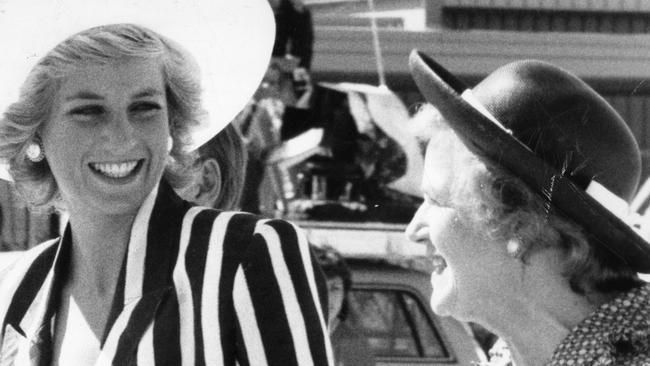 Princess Diana in Adelaide in 1988. Picture: Advertiser Library