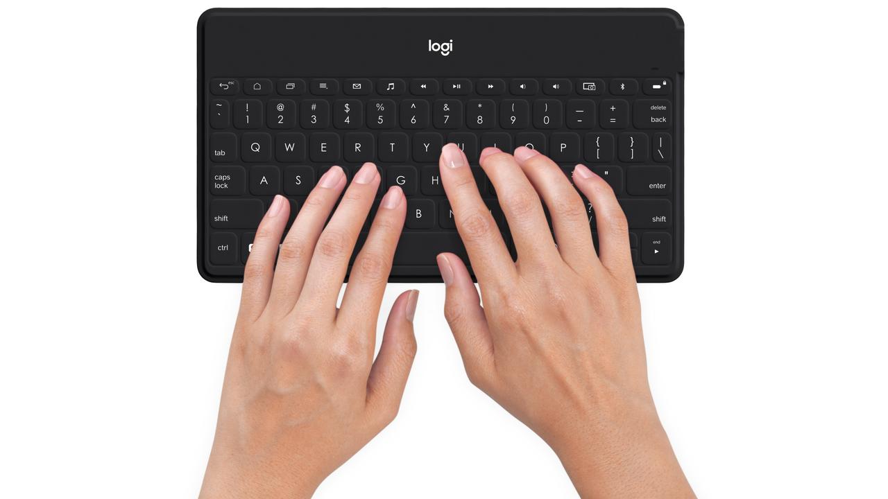 The Logitech Keys-To-Go wireless keyboard will work with Apple's new iPad Mini as well as phones and computers.