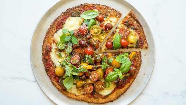 Quick and healthy cauliflower pizza. Picture: Supplied