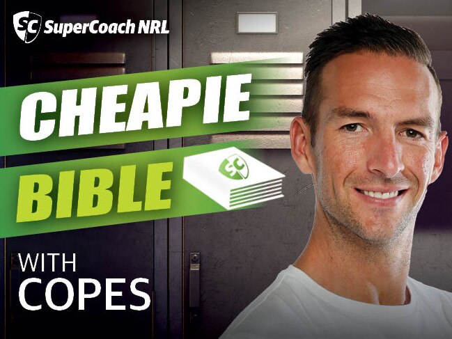 NRL SuperCoach Cheapie Bible Round 9.