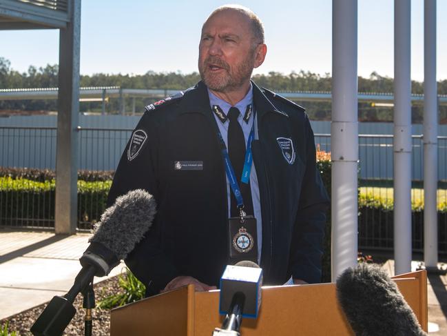 Corrective Services Commissioner Paul Stewart