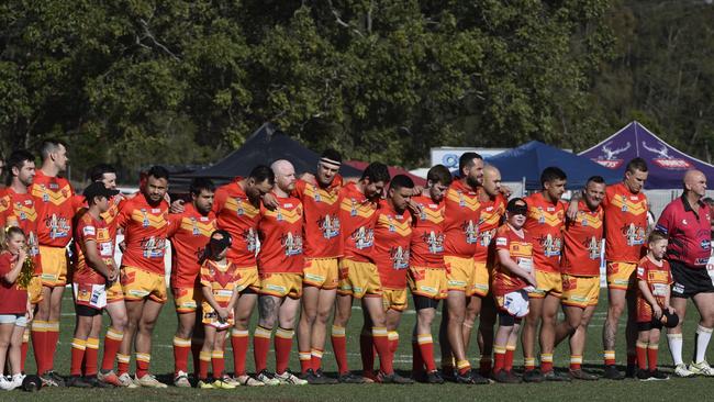 Coffs Harbour Comets on grand final day, 2019.