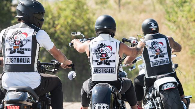 Fink bikies out for a ride. Picture: File