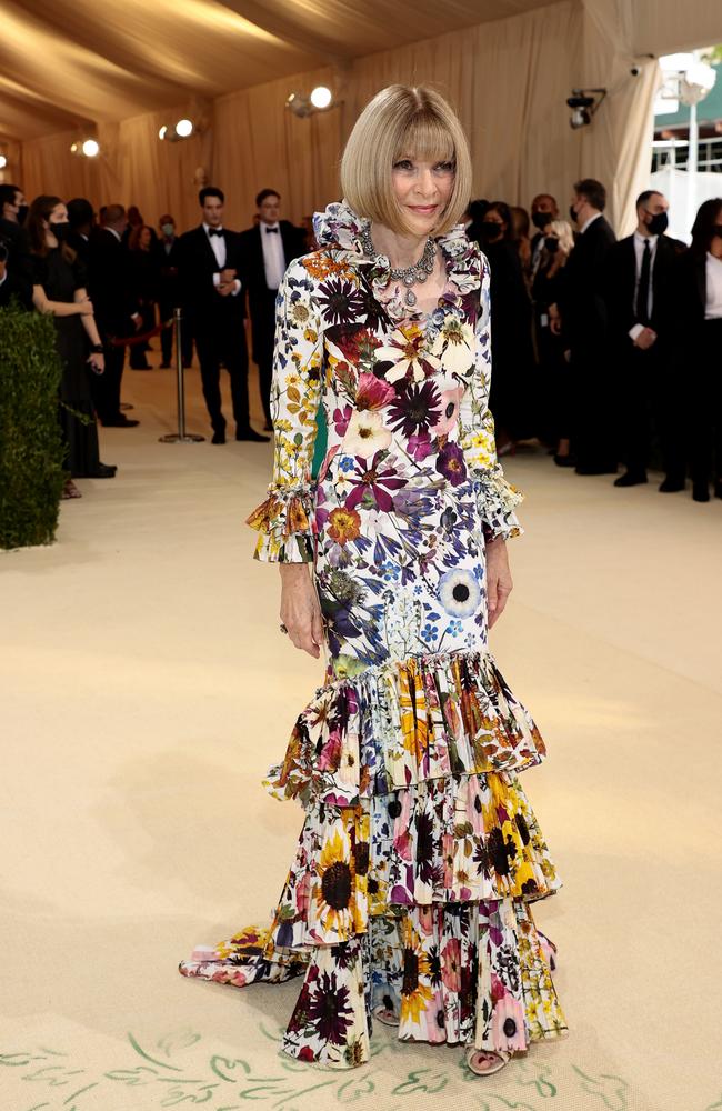 Anna Wintour. Picture: Dimitrios Kambouris/Getty Images for The Met Museum/Vogue