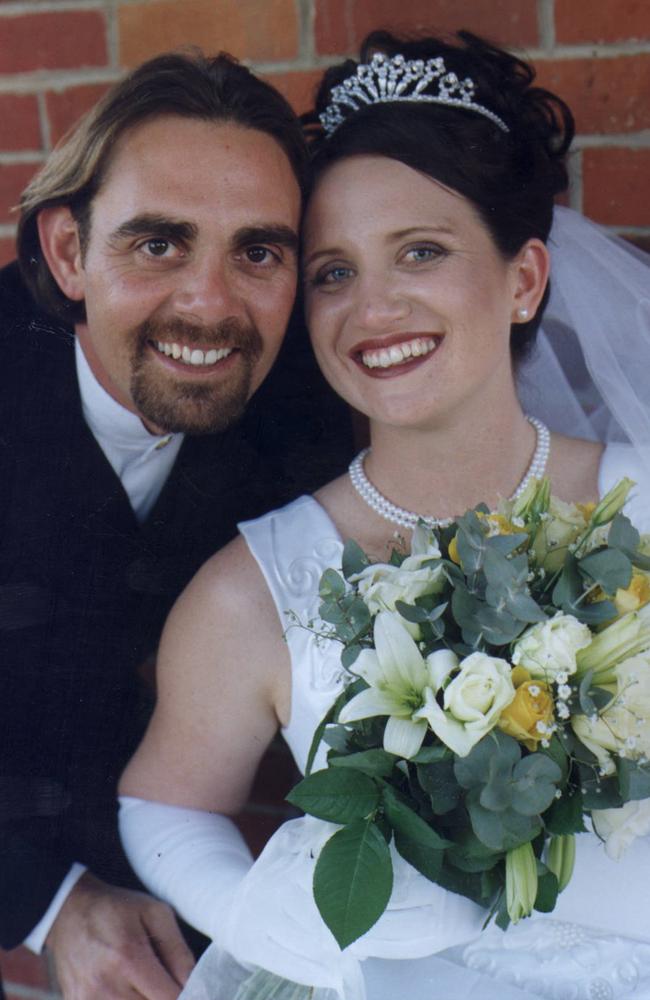 Craig Clarke and Clare Ferris, July 25, 1999.