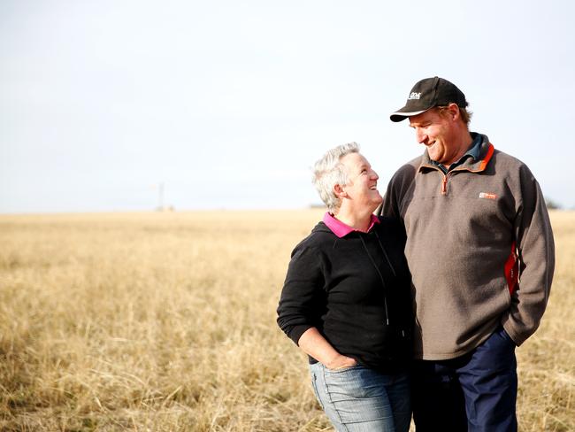 Jo Wheaton. farms with her husband Vern at Broughton. Picture: Chloe Smith