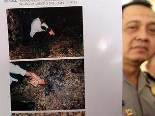 Murder probe: Bali cops find burn site